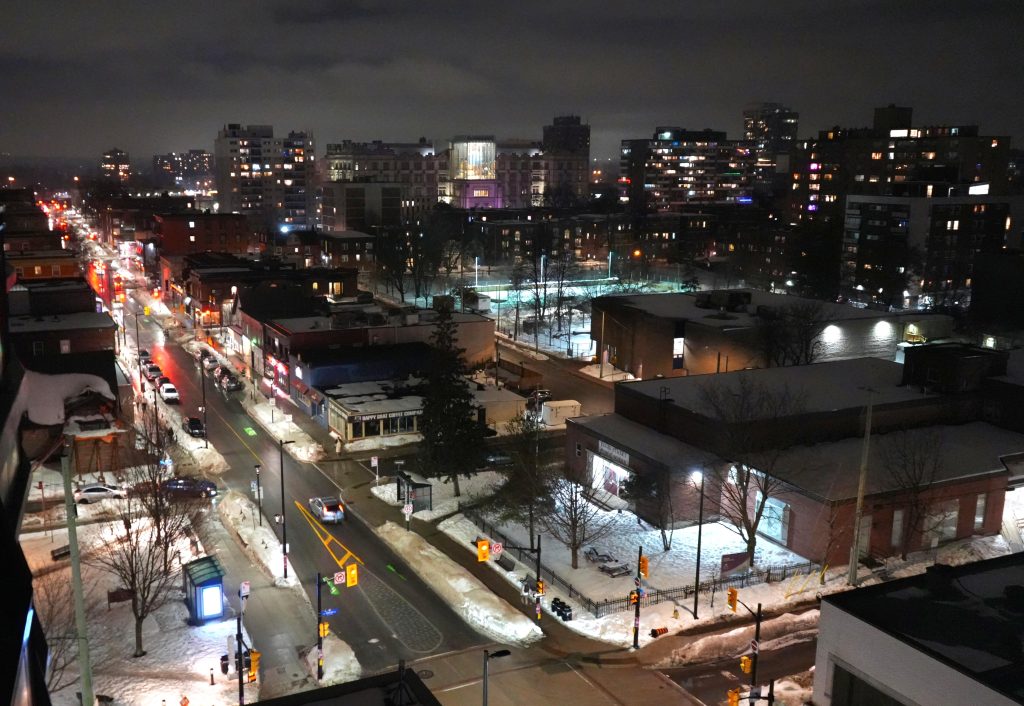 downtown ottawa night